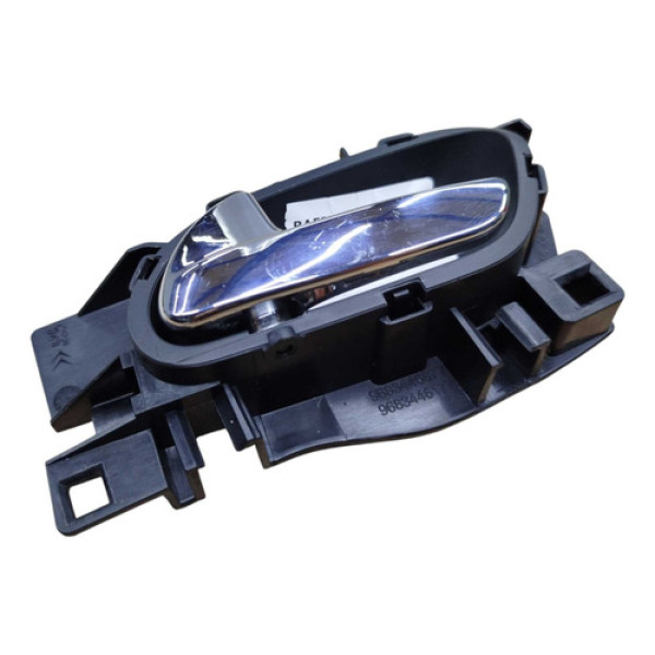 Maçaneta Interna Citroen C3 Air Cross Esquerdo 2013 2015 16 Preto Dianteira/traseira