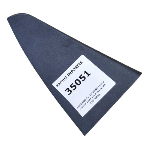 Acabamento Externo Porta Corsa 2003 2010 Traseira Esquerda