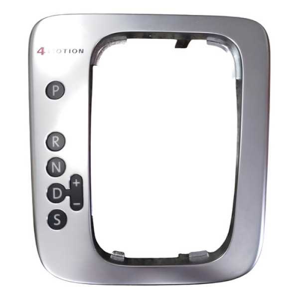 Acabamento Moldura Cambio Volkswagen Tiguan 2012 2013 Prata