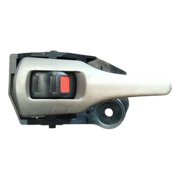 Maçaneta Interna Traseira Esquerda Corolla 2009 2010 2011  Prata/preta Traseira