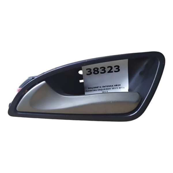 Maçaneta Interna Hb20 Traseira Esquerda 2013 2015 2017 Preto Traseira