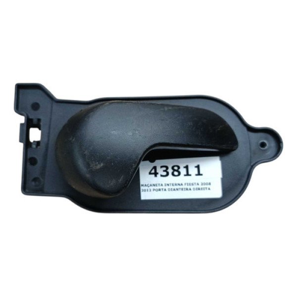 Maçaneta Interna Fiesta 2008 2012 Porta Dianteira Direita Preto Dianteira