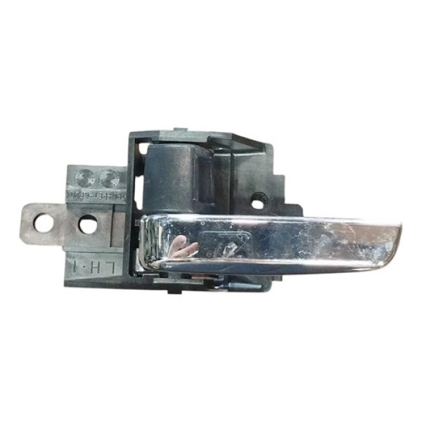 Maçaneta Interna Traseira Esqueda Mitsubishi Asx 2013 2014 Cromo/preta Traseira