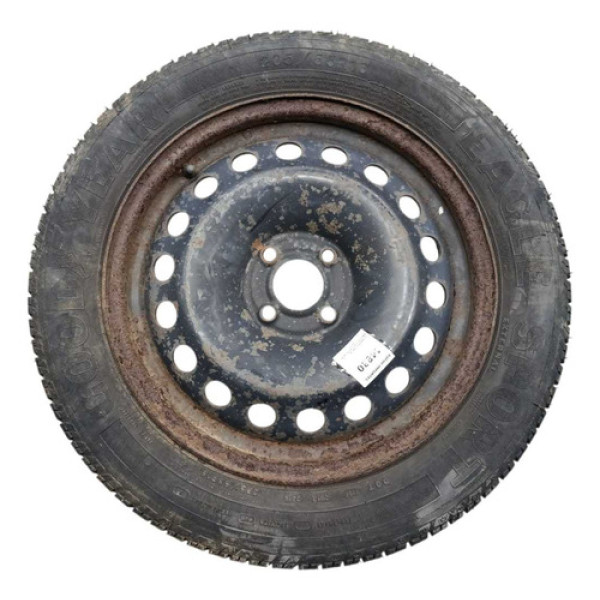 Estepe Roda Megane 2008 Pneu 205 55 R16 Eagle Sport 4x100 Preto