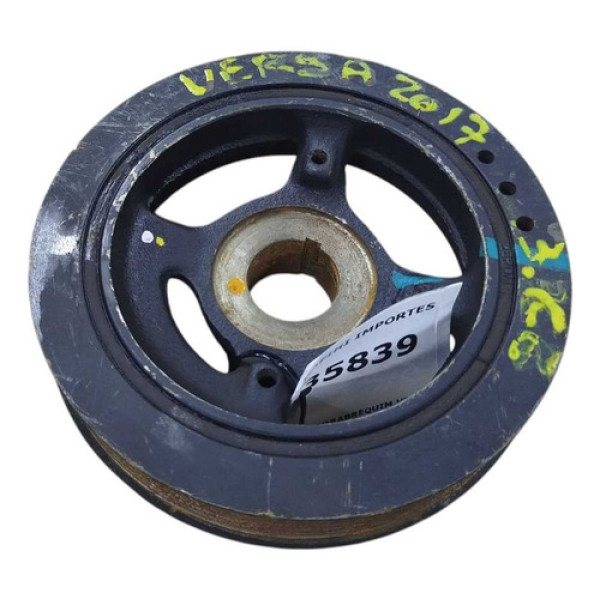 Polia Virabrequim Versa 1.6 2015 2016 2017 2018