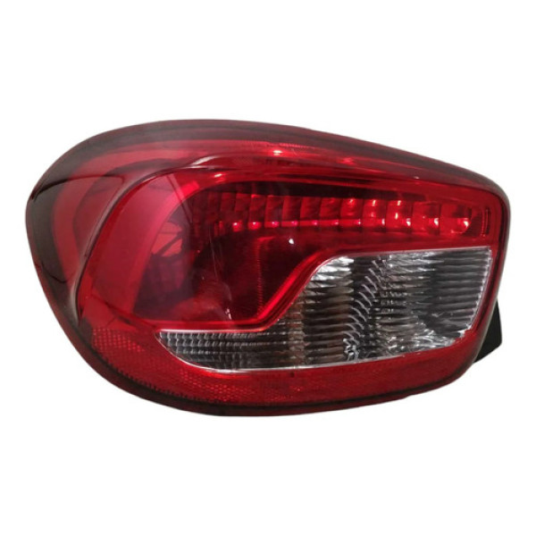 Lanterna Esquerda Renault Kwid 2017 2018 2019 2020 Detalhe Esquerdo/motorista Vermelho