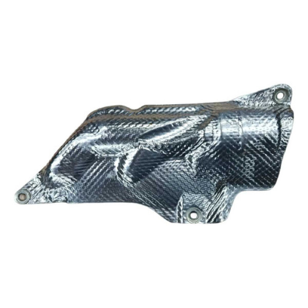 Defletor Protetor Escapamento Grand Cherokee 3.0 2015 2019 Prateado