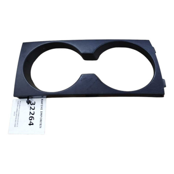Moldura Superior Porta Copos Console Volvo X60 2010 Preto