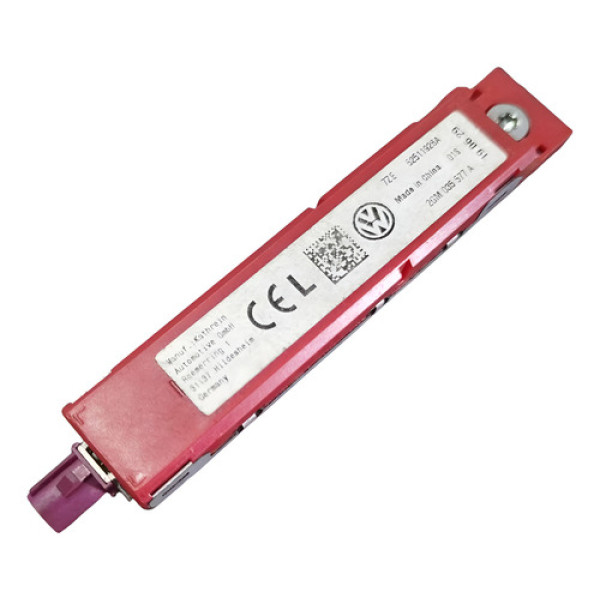 Amplificador Antena Volkswagen Tcross 2020 2021 2022 Vermelho