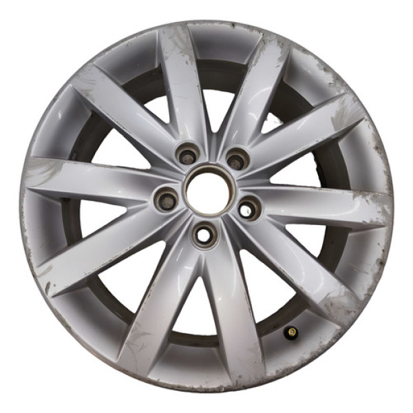 Roda Aluminio Aro 17 Volkswagen Golf Mk6 2014 Tala 7 5x112 Prateado