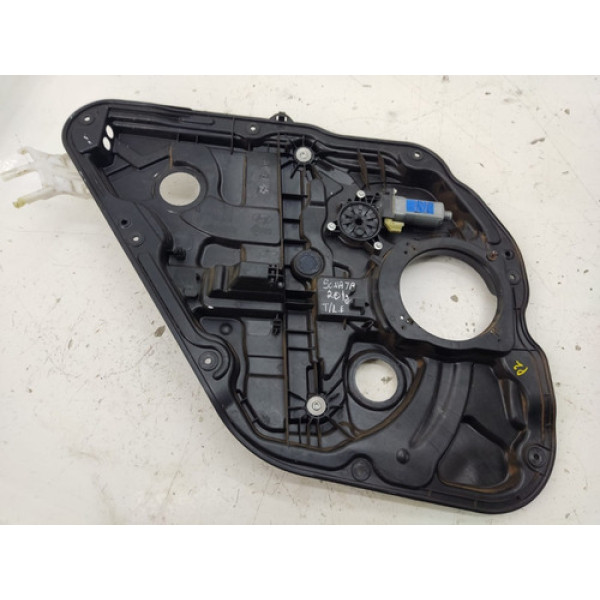 Maquina Vidro Com Motor Traseira L.e Hyundai Sonata 2012