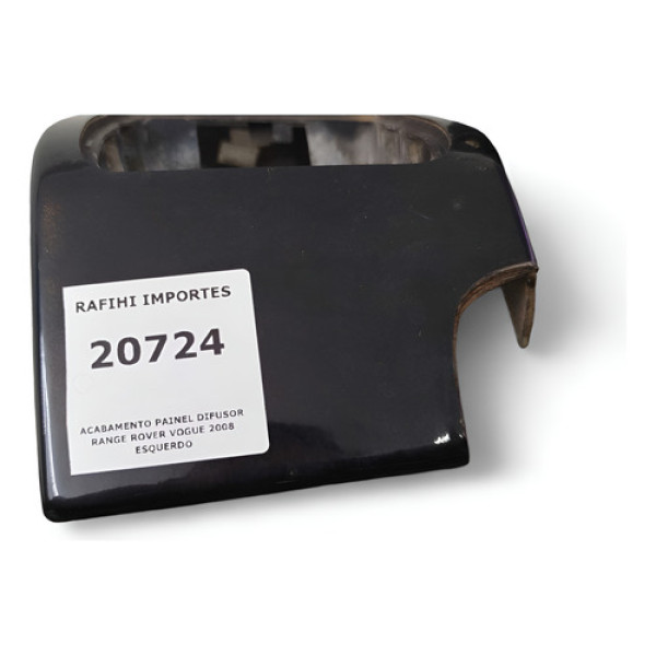 Acabamento Painel Difusor Range Rover Vogue 2008 Esquerdo Preta