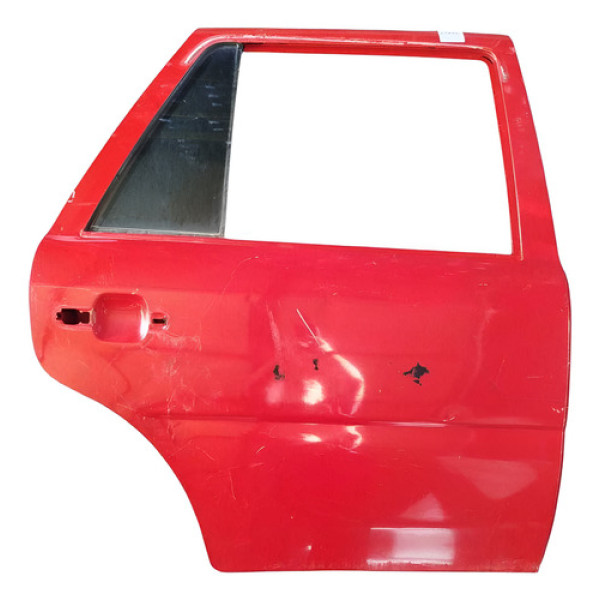 Porta Traseira Direita Gol G4 2005 2006 2007 Traseira Direita Vermelha