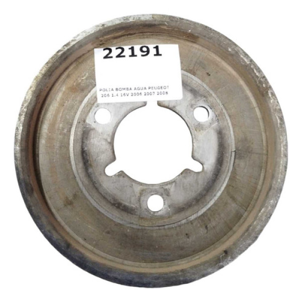 Polia Bomba Agua Peugeot 206 1.4 16v 2006 2007 2008