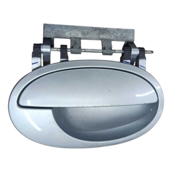 Maçaneta Externa Meriva 2002 2005 2010 Traseira Direita Prata Traseira