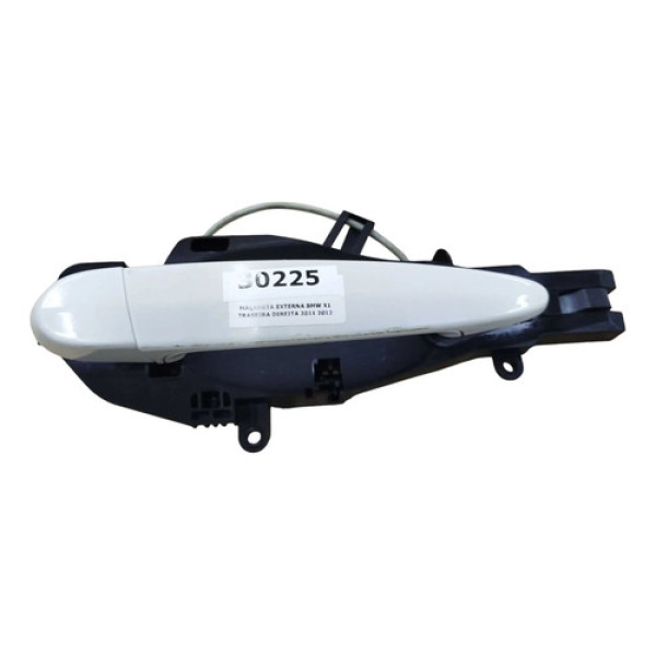 Maçaneta Externa Bmw X1 Traseira Direita 2011 2012 Branco Traseira