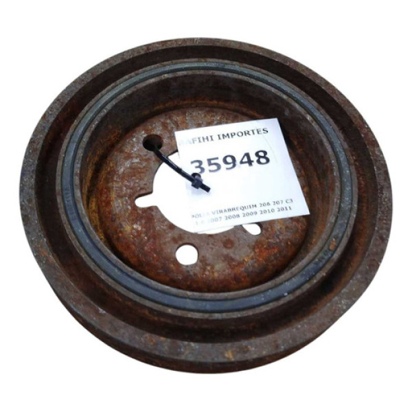 Polia Virabrequim 206 207 C3 1.6 2007 2008 2009 2010 2011