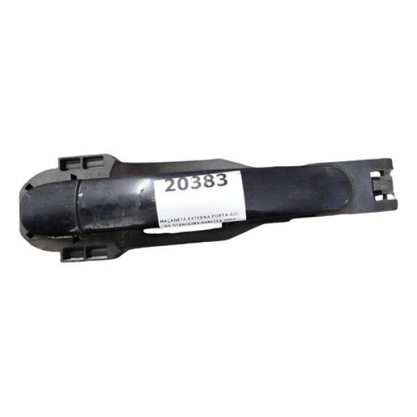 Maçaneta Externa Porta Gol G5 Dianteira Direita 2009 2010 Preta Dianteira