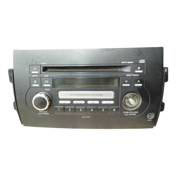 Radio Cd Player Suzuki Sx4 2009 2010 2011 2012 2013 Detalhe