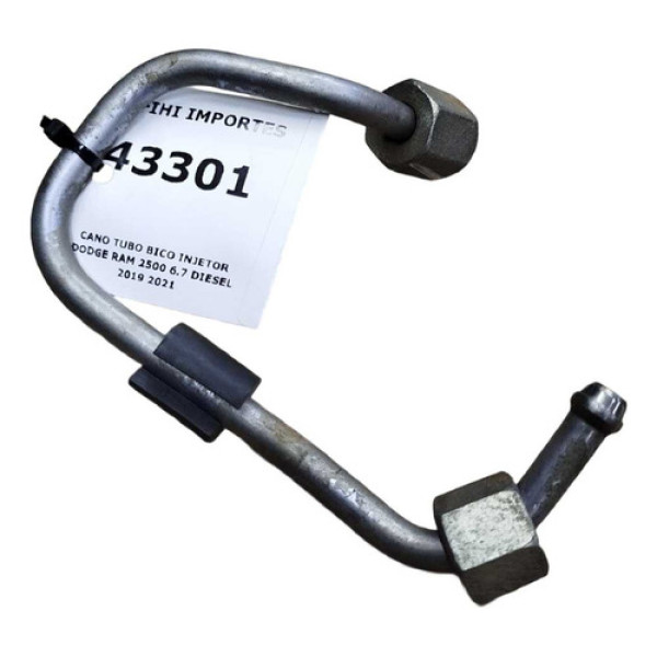 Cano Tubo Bico Injetor Dodge Ram 2500 6.7 Diesel 2019 2021
