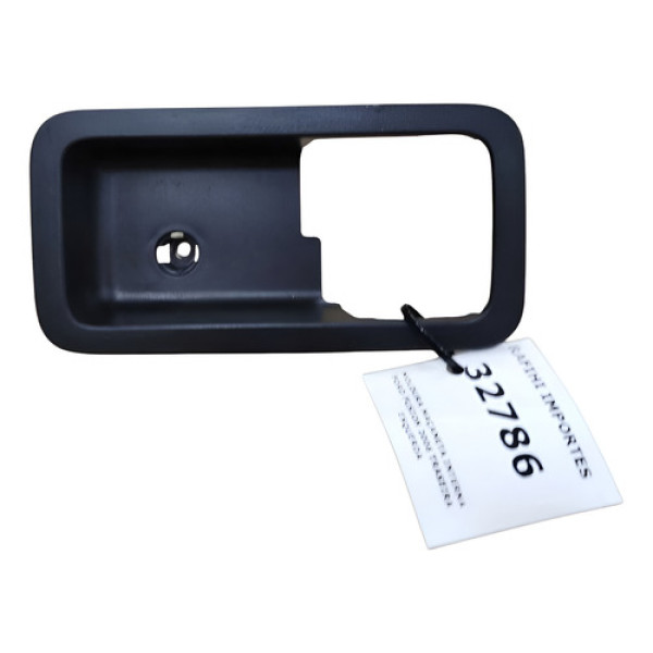 Moldura Maçaneta Interna Ford Fusion 2006 Traseira Esquerda Preto Traseira