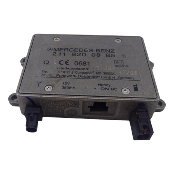 Módulo Amplificador Antena Mercedes Ml350 V6 2007 2118200885 Prata