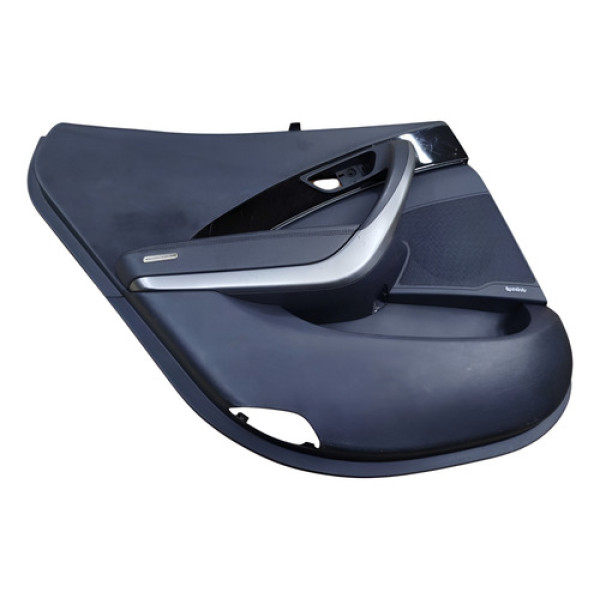 Forro Porta Hyundai Azera 2013 Traseira Esquerda Preta