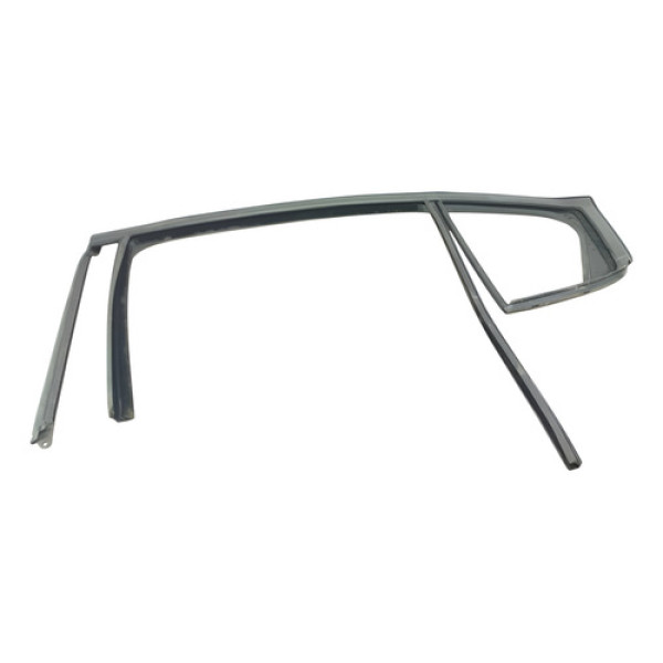 Canaleta Porta Traseira Esquerda Cruze Sedan 2012 2013 2014 Preta