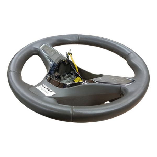 Volante Direção Botoes Cruze 2017 2018 2019 2020 2021 Bege Acinzentado