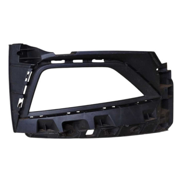 Moldura Farol Milha Direito Volkswagen Polo Virtus 2018 2022 Preto Direito