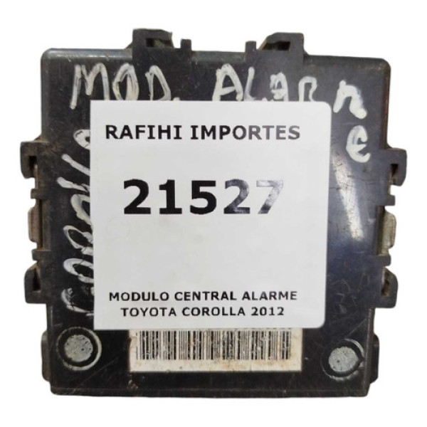 Modulo Central Alarme Toyota Corolla 2012 