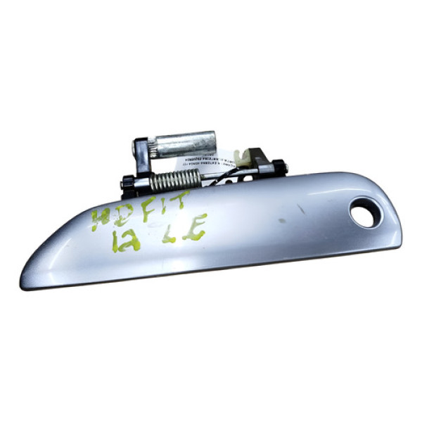 Maçaneta Externa Honda Fit Porta Dianteira Esquerda 2014 Cinza Dianteira