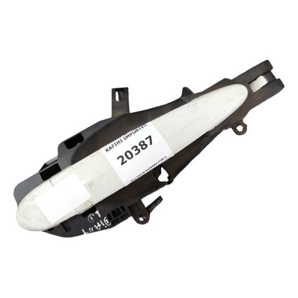 Maçaneta Externa Porta Dianteira Direita Bmw X6 2013 2014 Branca Dianteira