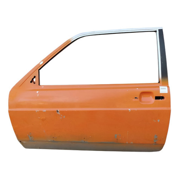 Porta Gol Quadrado Dianteira Esquerda 1988 1989 1990 1991 Dianteira Esquerda Laranja
