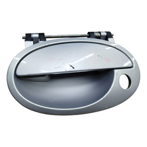 Maçaneta Externa Corsa Meriva 2010 2011 Dianteira Esquerda Prata