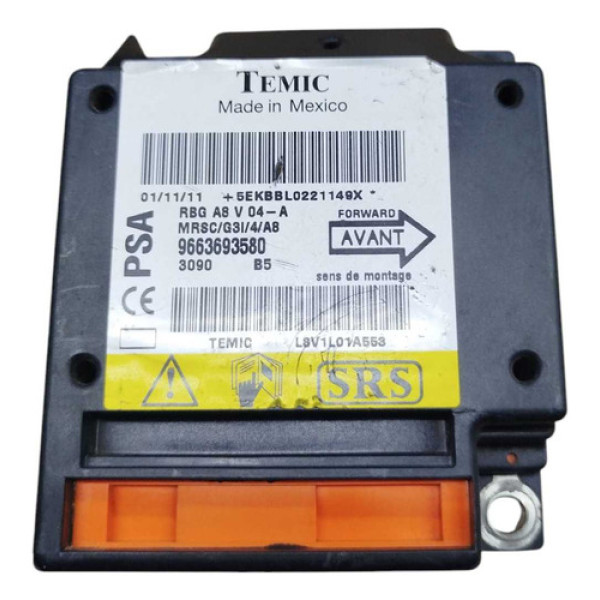 Módulo Central Citroen C3 2011 2012 2013 2014 9663693580