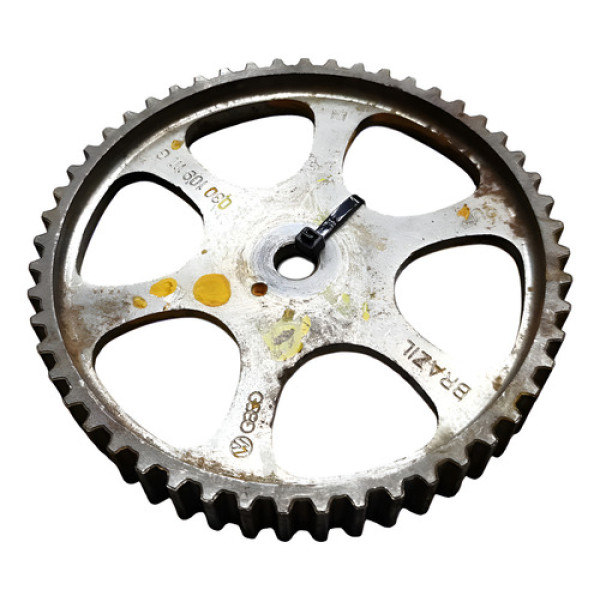 Polia Comando Válvulas Vw Gol Saveiro Golf 2003 2004 2005 Cinza