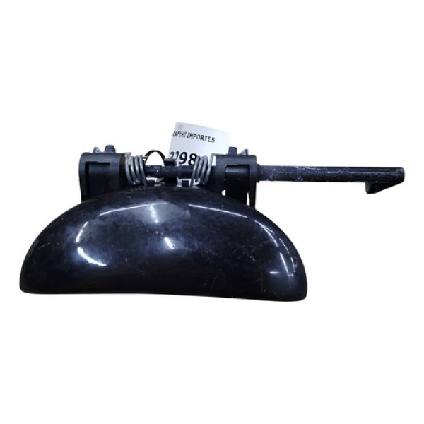 Maçaneta Externa Peugeot 206 207 2012 Dianteiro Esquerdo Preto Dianteira