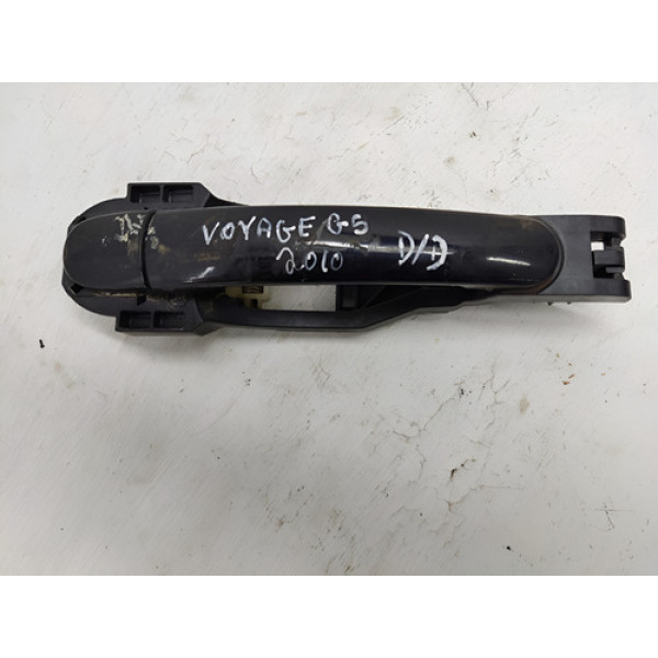 Maçaneta Externa Dianteira Direita Vw Voyage G5 2010 Preto