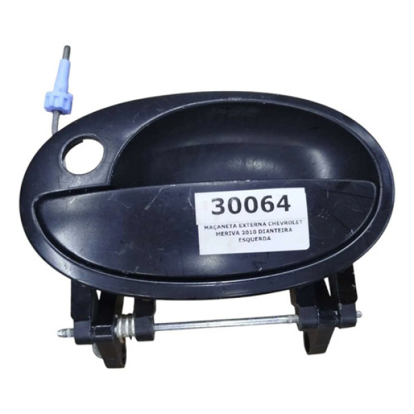 Maçaneta Externa Chevrolet Meriva 2010 Dianteira Esquerda Preto Dianteira