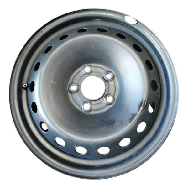 Roda Ferro Fiat Toro Aro 16 5x110 2020 2021 2022 Tala 6 Preto