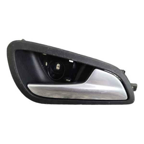 Maçaneta Interna Porta Ford Focus Dianteira Direita 2015 Prata Dianteira