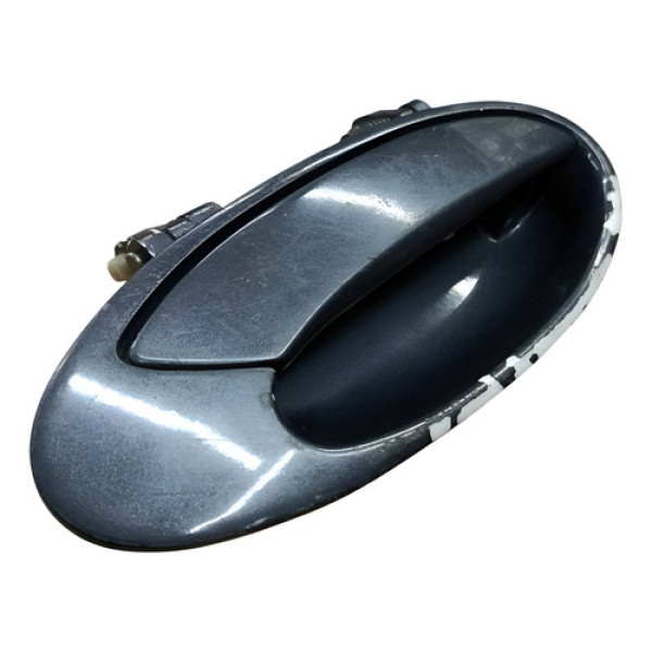 Maçaneta Externa Porta Lancer 1994 1995 Traseira Direita Prata Traseira