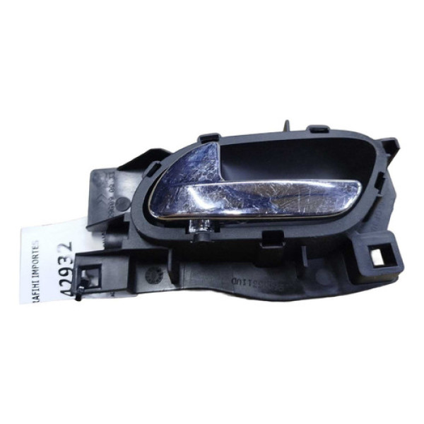 Maçaneta Interna C4 Pallas 2008 2012 Dianteira Esquerda Preto Dianteira