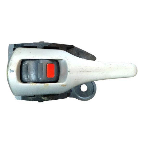 Maçaneta Interna Toyota Corolla Traseira Esquerda 2009 2010 - Prata - Traseira