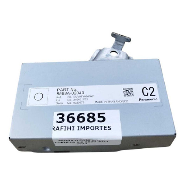 Modulo Conforto Corolla 2.0 2020 2021 2022