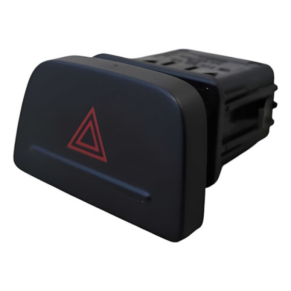 Comando Botão Pisca Alerta Volkswagen Gol G6 2014 2015 2016 Preto