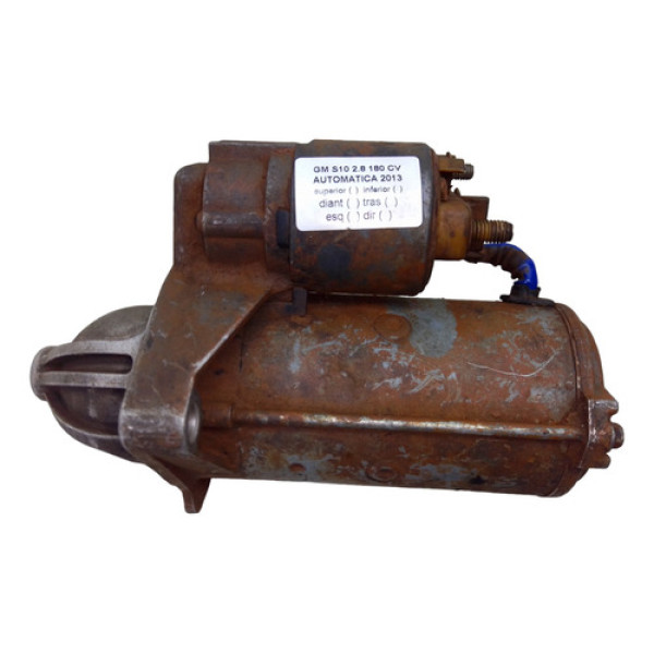 Motor Arranque Chevrolet S10 2.8 180cv Automatica 2013