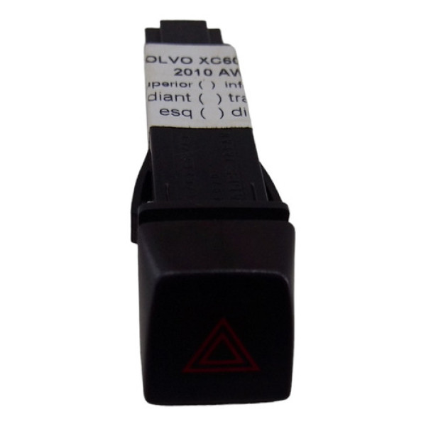 Botão Pisca Alerta Volvo Xc60 T6 2010 Preto