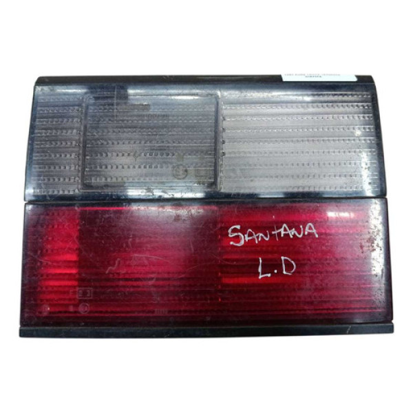 Lanterna Santana 1985 1986 1987 Fume Tampa Traseira Direita Direito/passageiro Vermelho